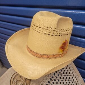Bailey U Roll It Straw Cowboy Western Hat Size 7